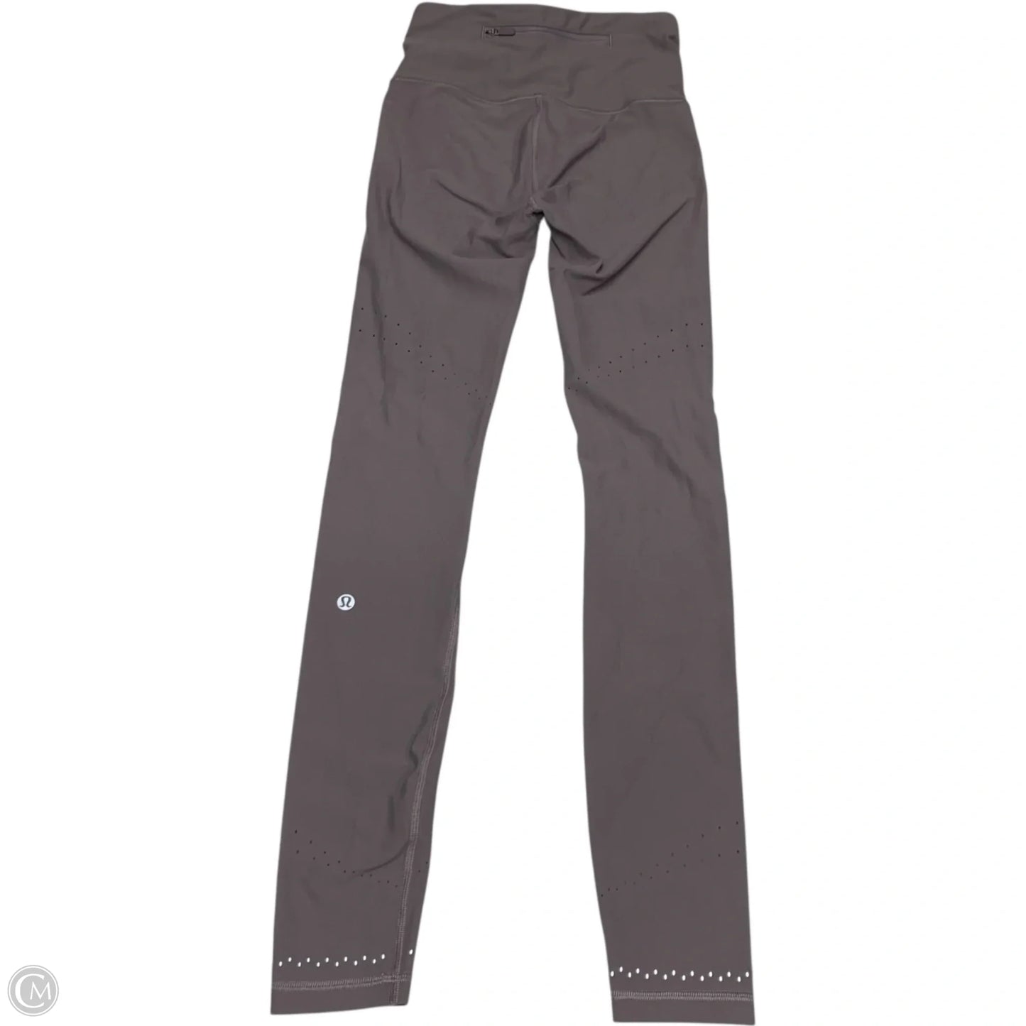 Athletic Leggings By Lululemon In Grey, Size: S