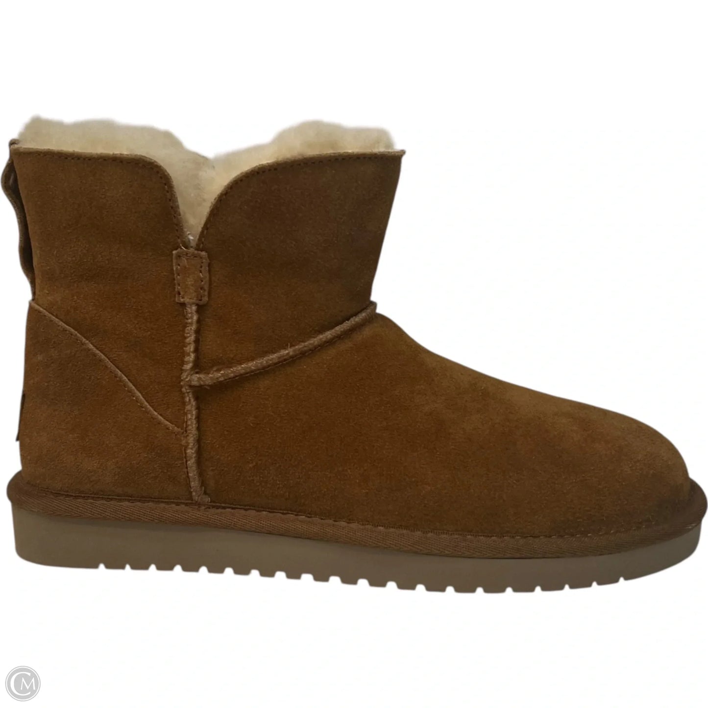 Boots Ankle Flats By Koolaburra By Ugg In Tan, Size: 7
