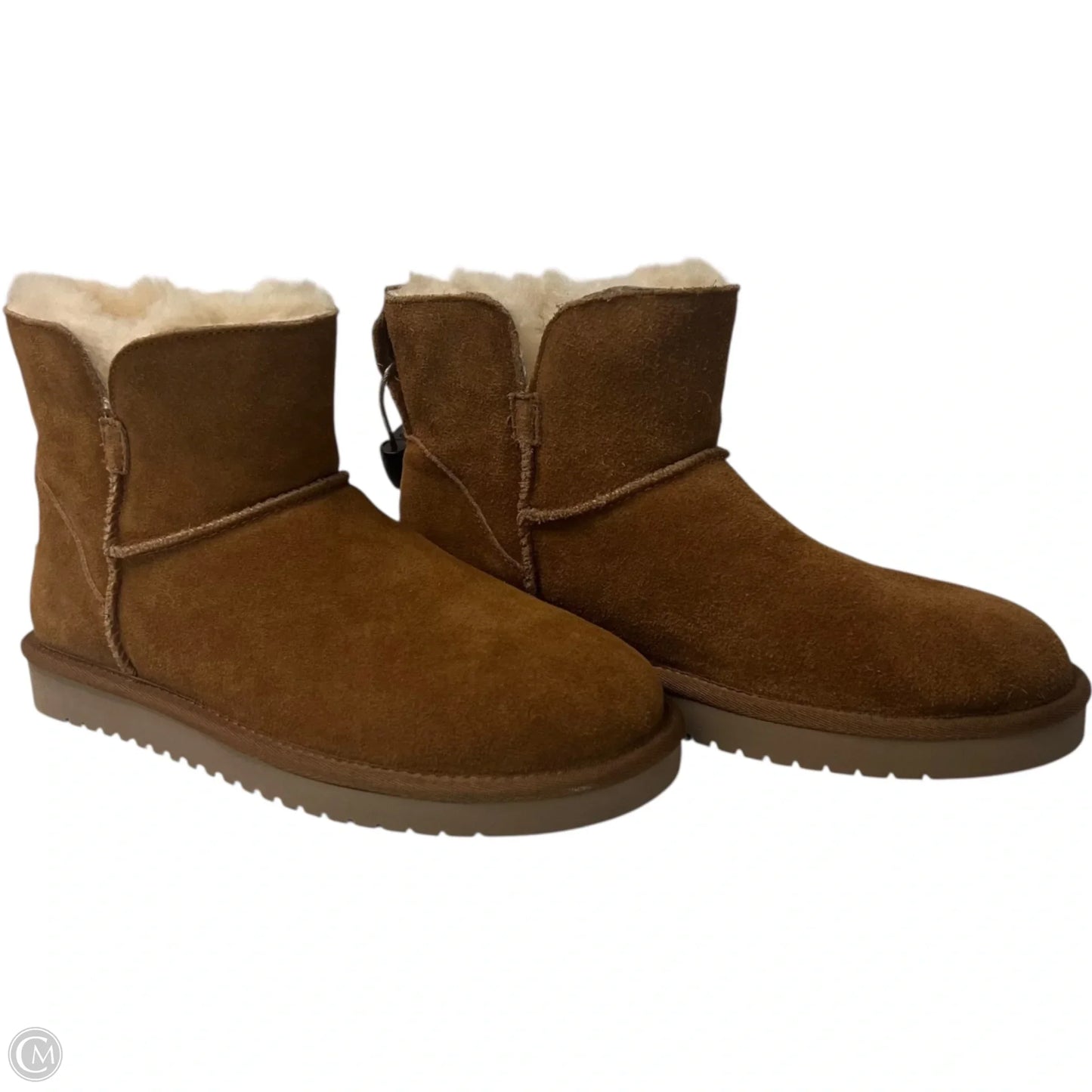 Boots Ankle Flats By Koolaburra By Ugg In Tan, Size: 7