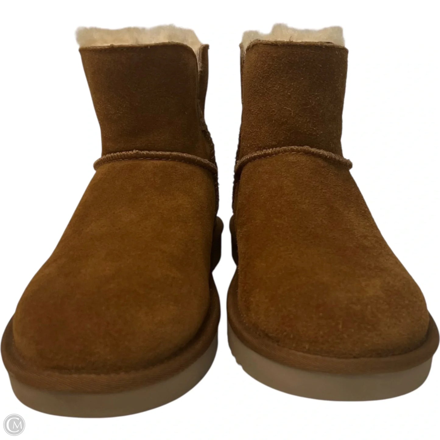 Boots Ankle Flats By Koolaburra By Ugg In Tan, Size: 7