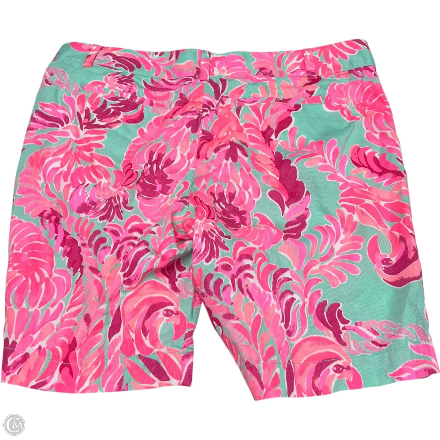 Shorts Designer By Lilly Pulitzer In Blue & Pink, Size: 14