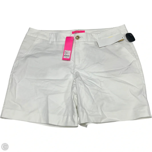 Shorts Designer By Lilly Pulitzer In White, Size: 14