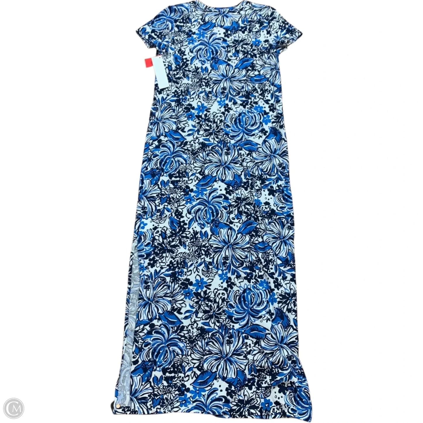 Dress Designer By Lilly Pulitzer In Blue & White, Size: S