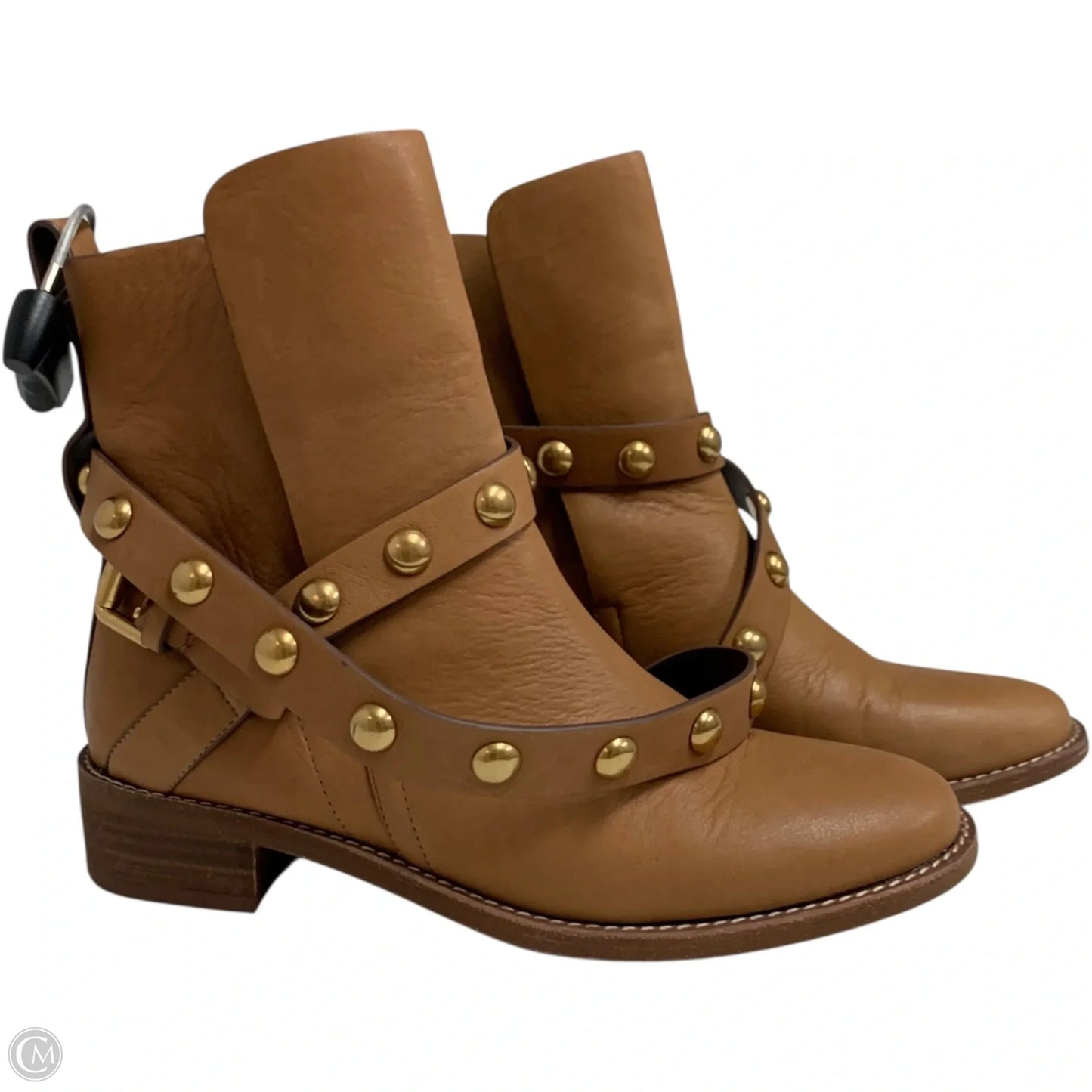 Boots Designer By See By Chloe In Tan, Size: 5.5