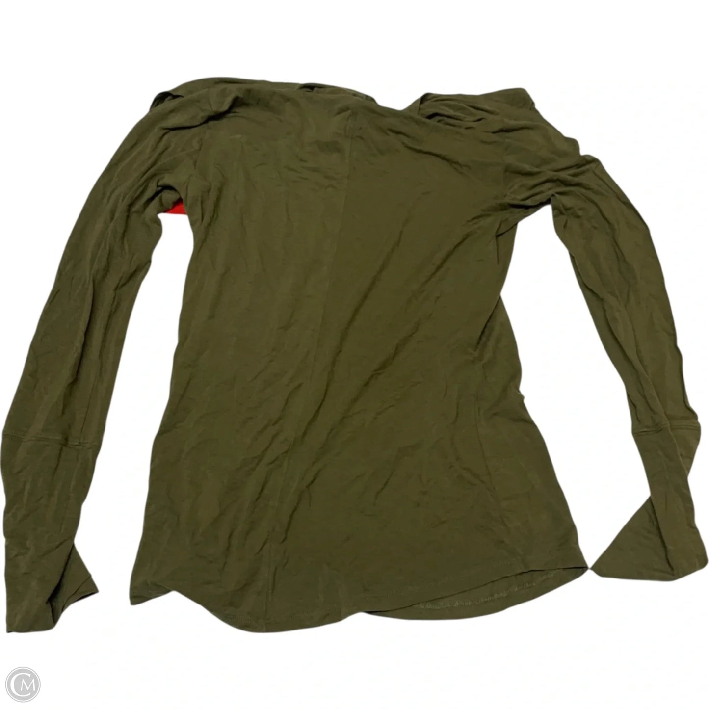 Top Long Sleeve By Free People In Green, Size: S