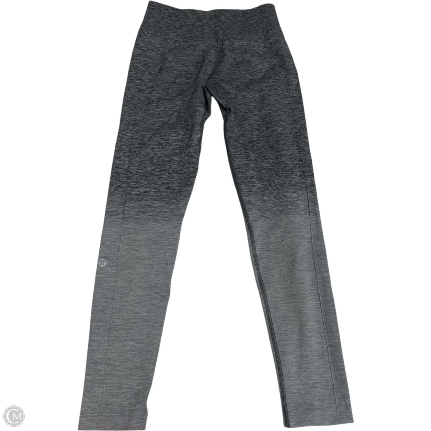Athletic Leggings By Lululemon In Grey, Size: S