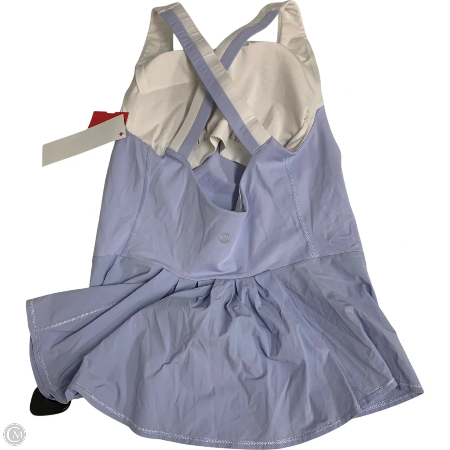Athletic Tank Top By Lululemon In Blue & White, Size: S