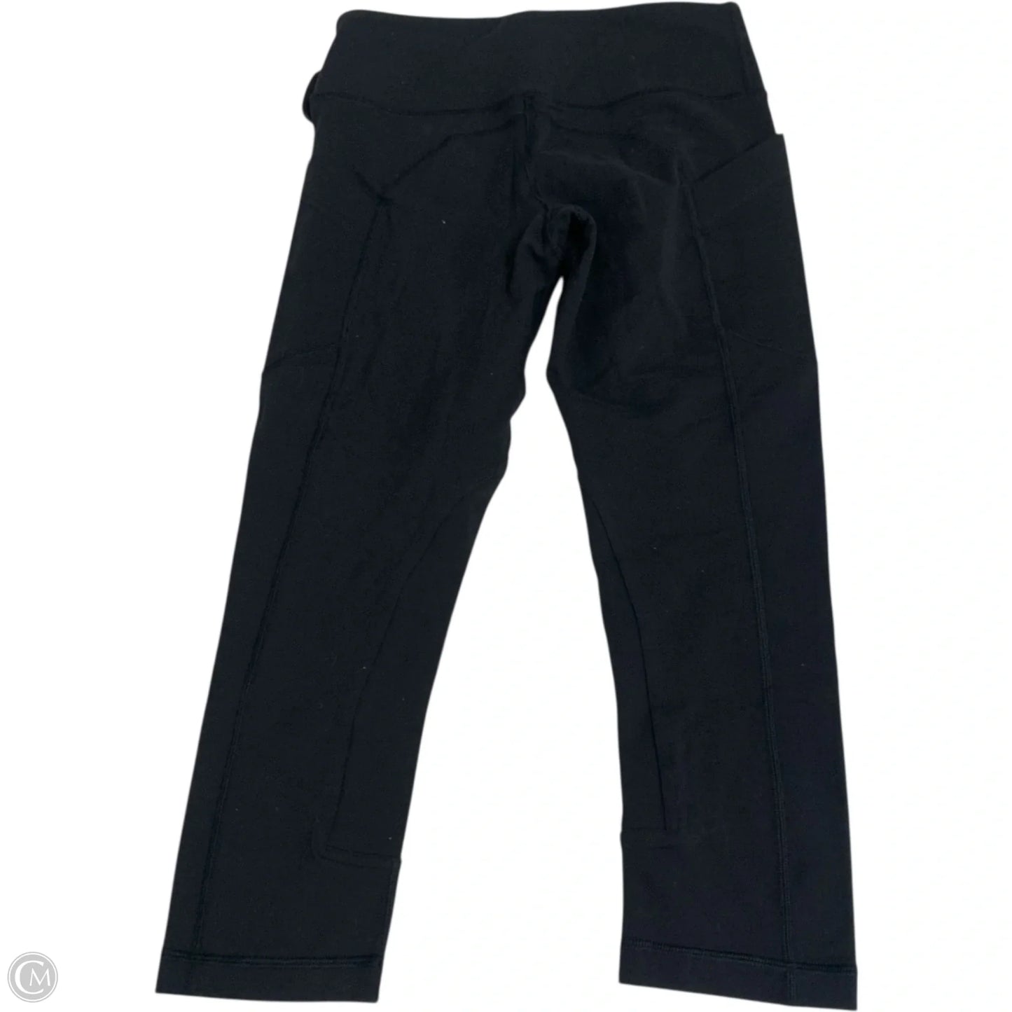 Athletic Leggings Capris By Lululemon In Black, Size: S