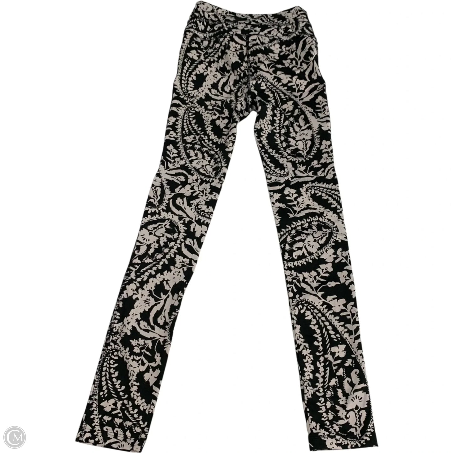 Athletic Leggings By Free People In Black & White, Size: Xs