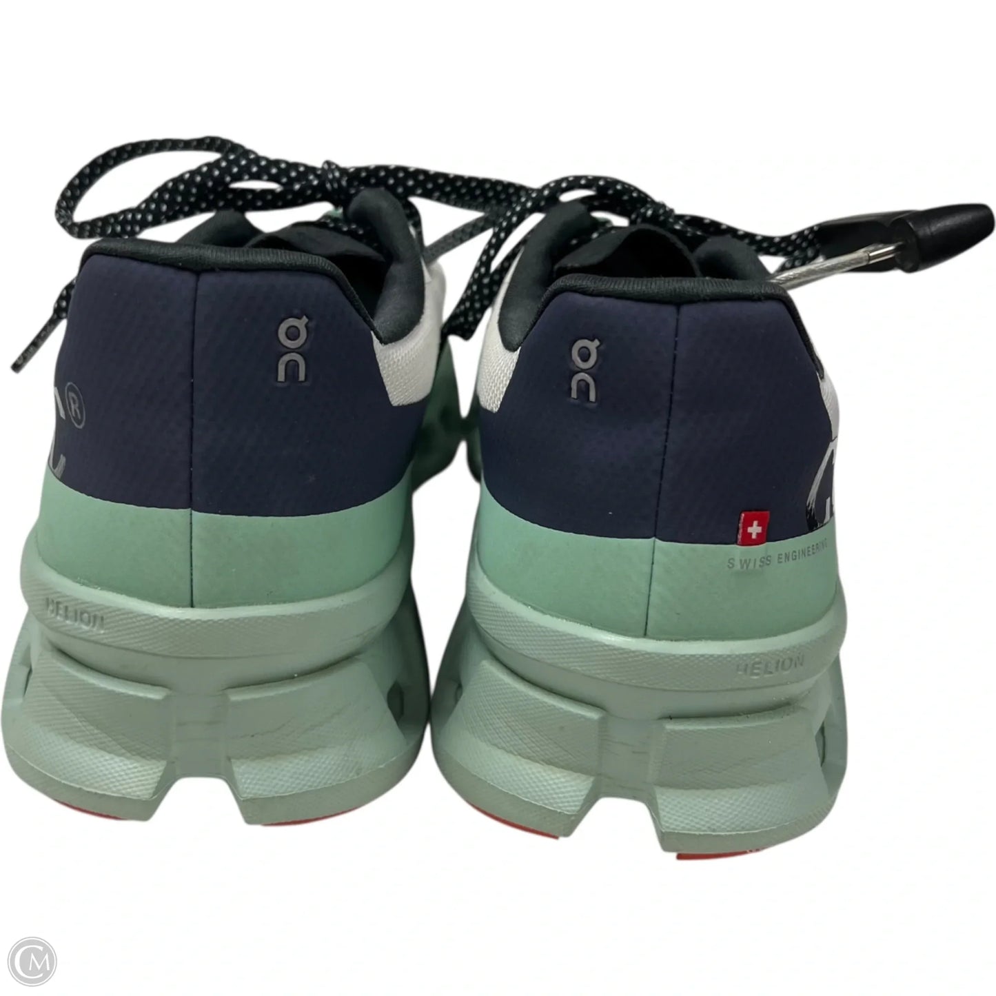 Shoes Athletic By On Cloud In Green & White, Size: 11