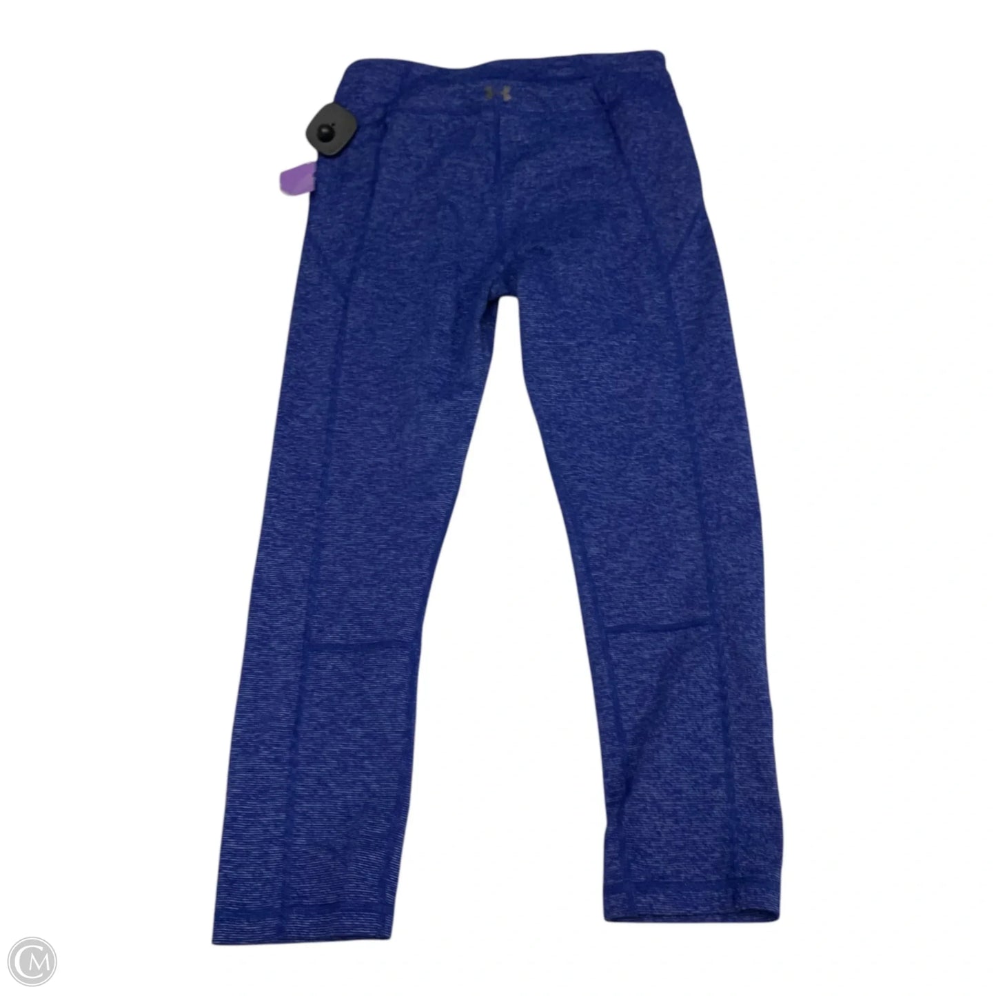 Athletic Leggings By Under Armour In Blue, Size: S