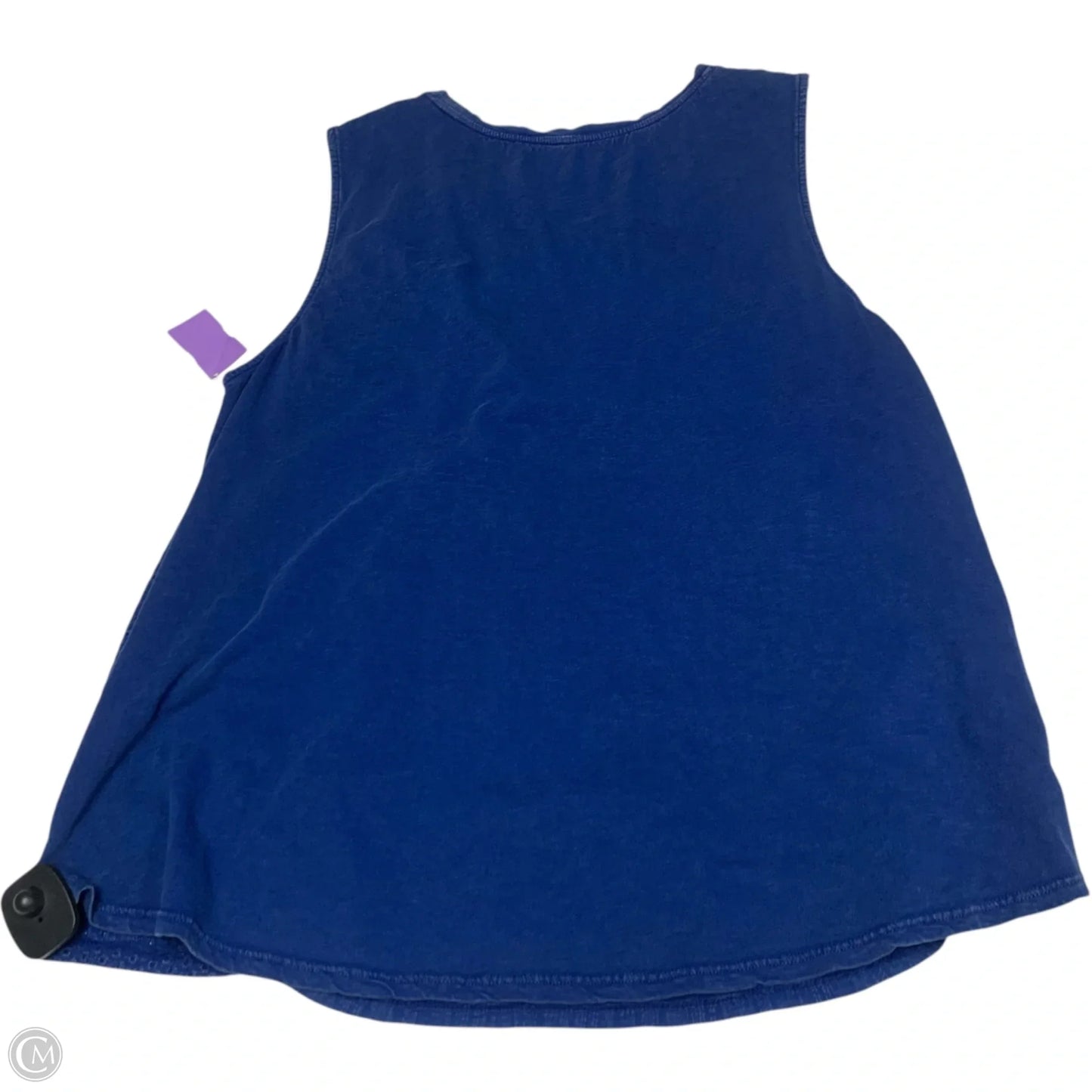 Top Sleeveless By Xirena In Blue, Size: 1x