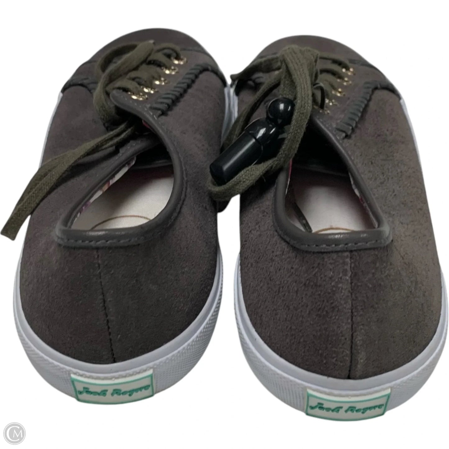 Shoes Designer By Jack Rogers In Grey, Size: 7.5
