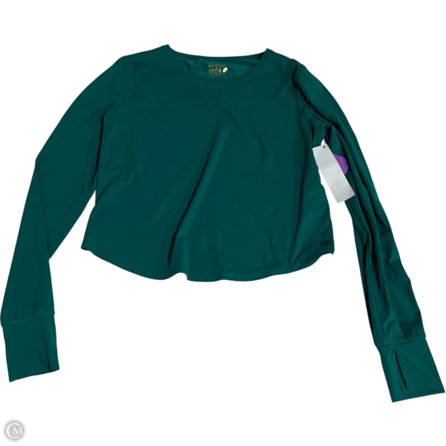 Top Long Sleeve Designer By Lilly Pulitzer In Green, Size: M