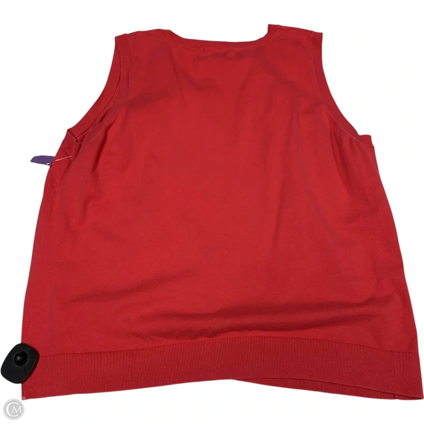 Top Sleeveless By Talbots In Pink, Size: 2x
