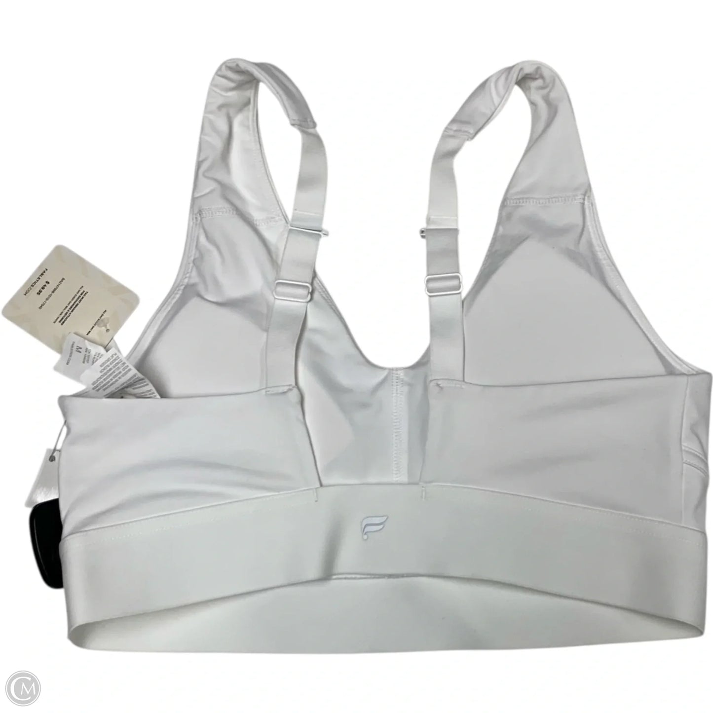 Athletic Bra By Fabletics In White, Size: M