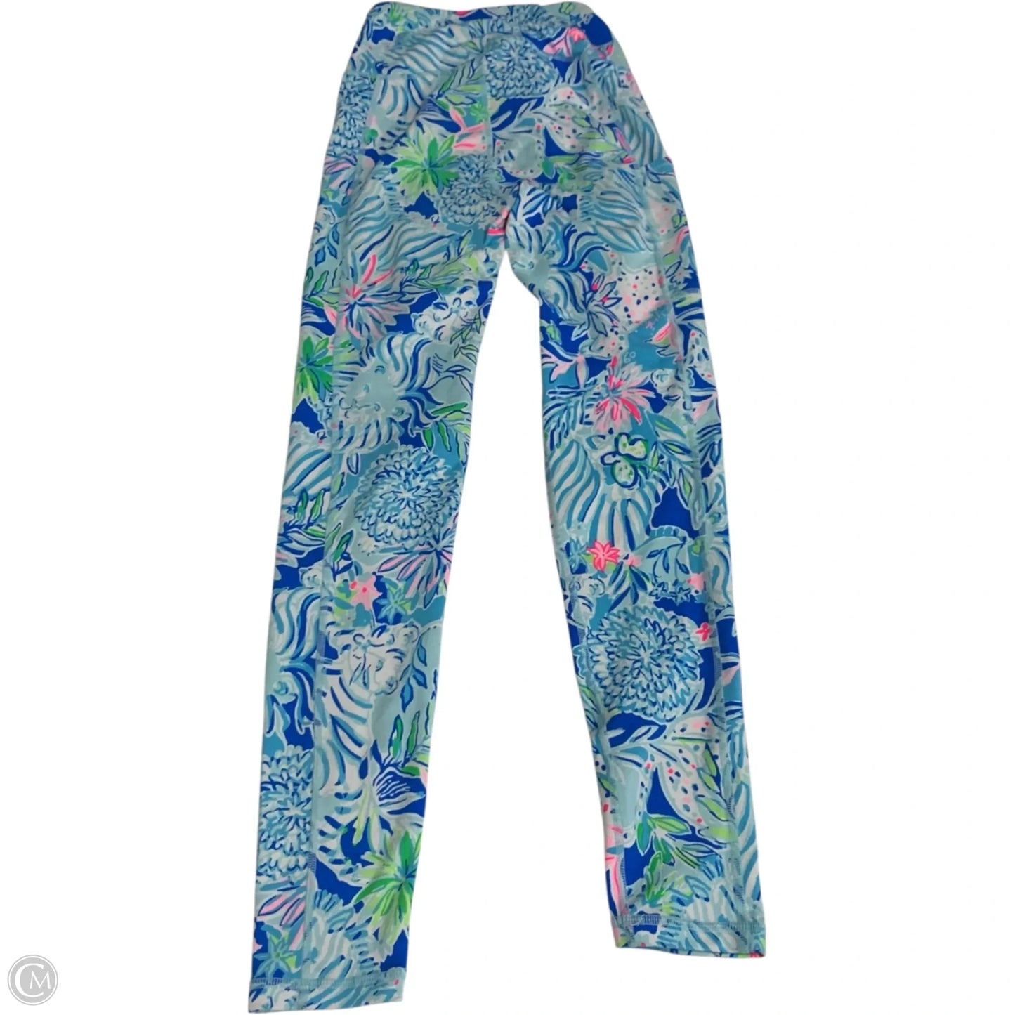 Pants Designer By Lilly Pulitzer In Blue & Pink, Size: Xxs