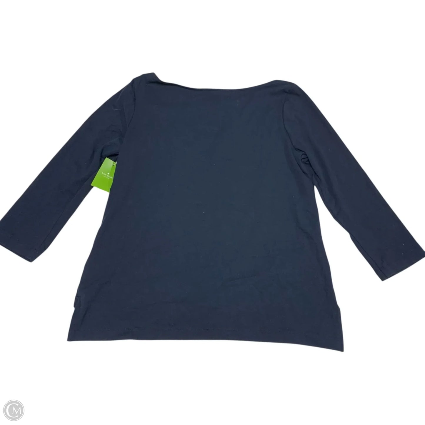 Top Long Sleeve Designer By Kate Spade In Blue, Size: Xl