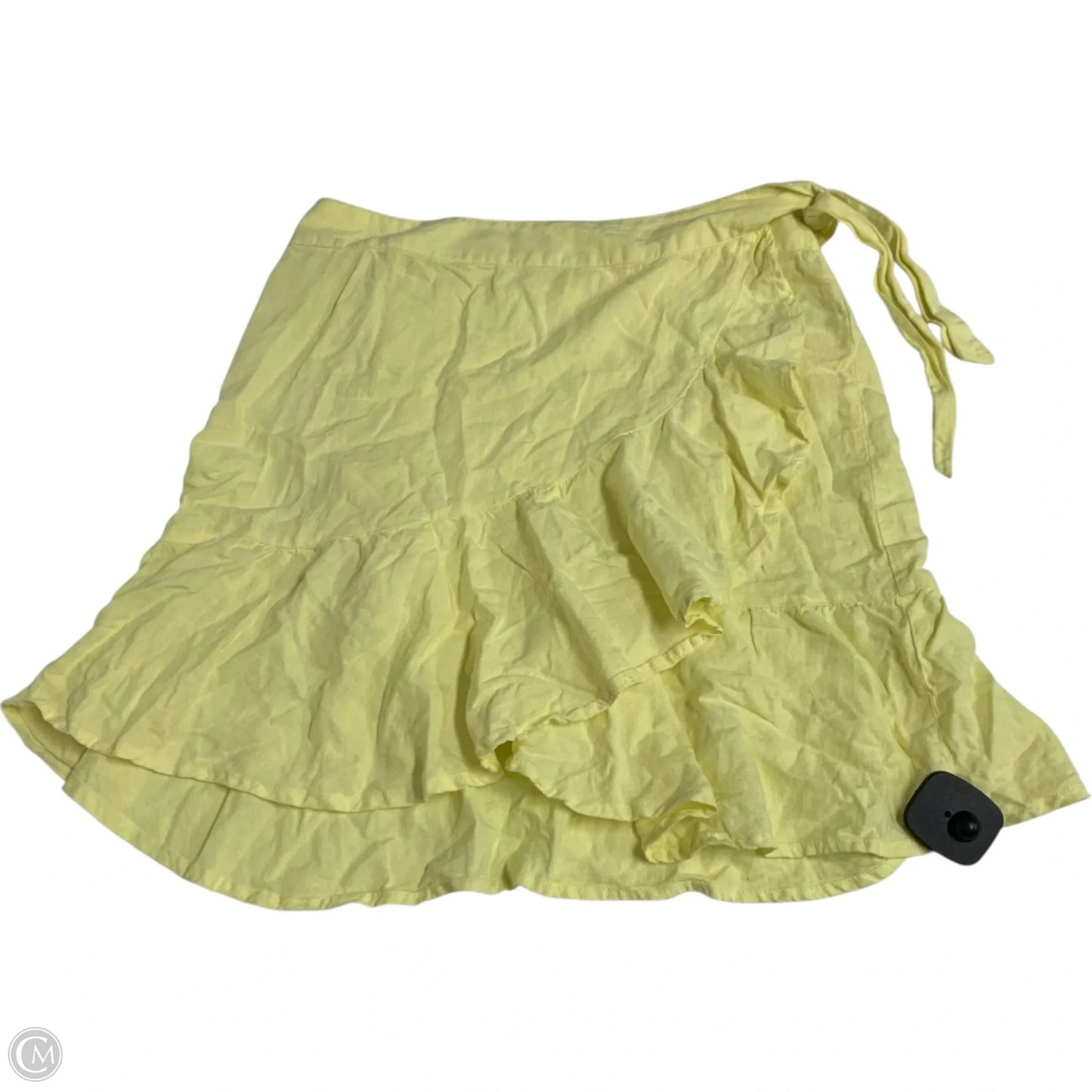 Skirt Mini & Short By Free People In Yellow, Size: Xs