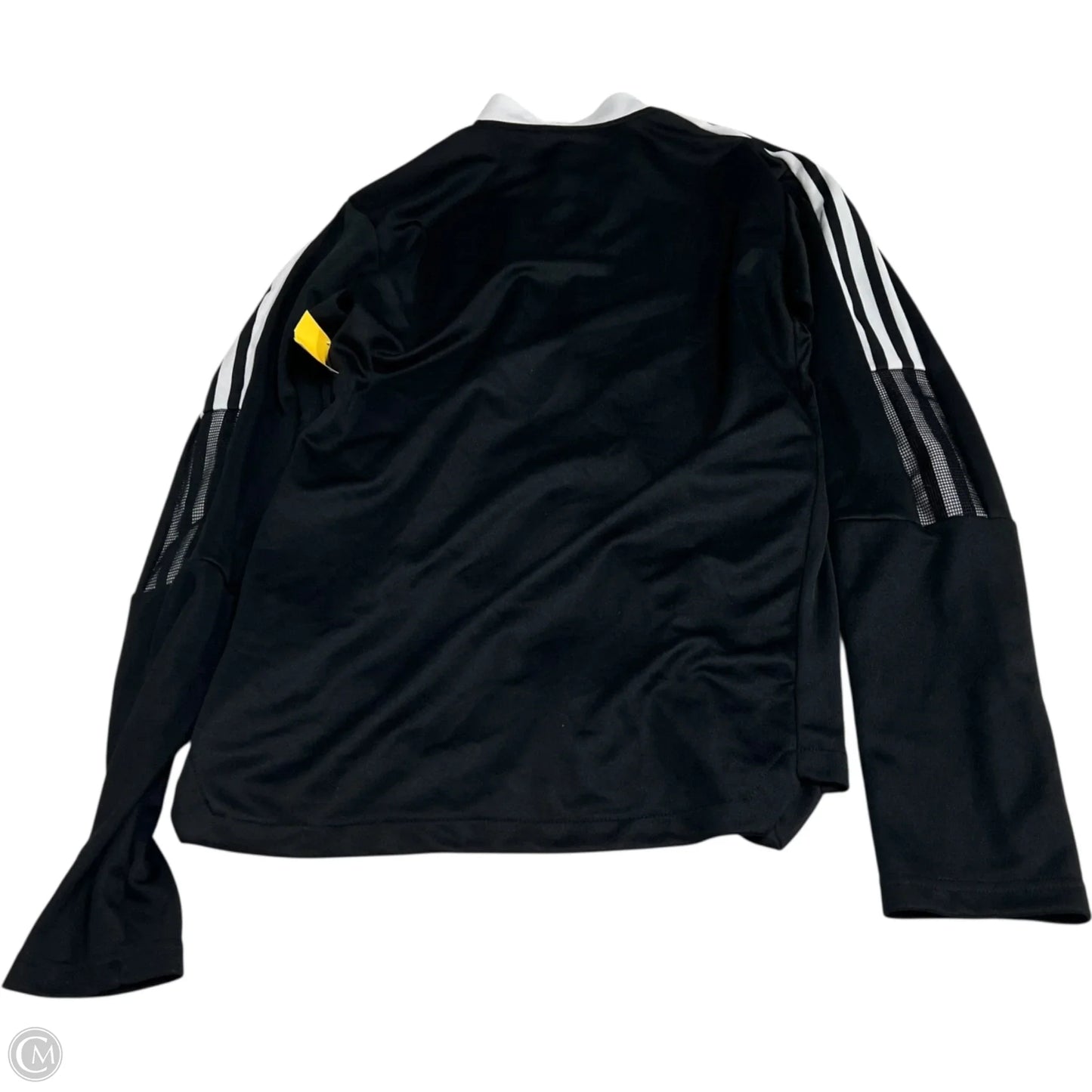 Athletic Jacket By Adidas In Black, Size: S