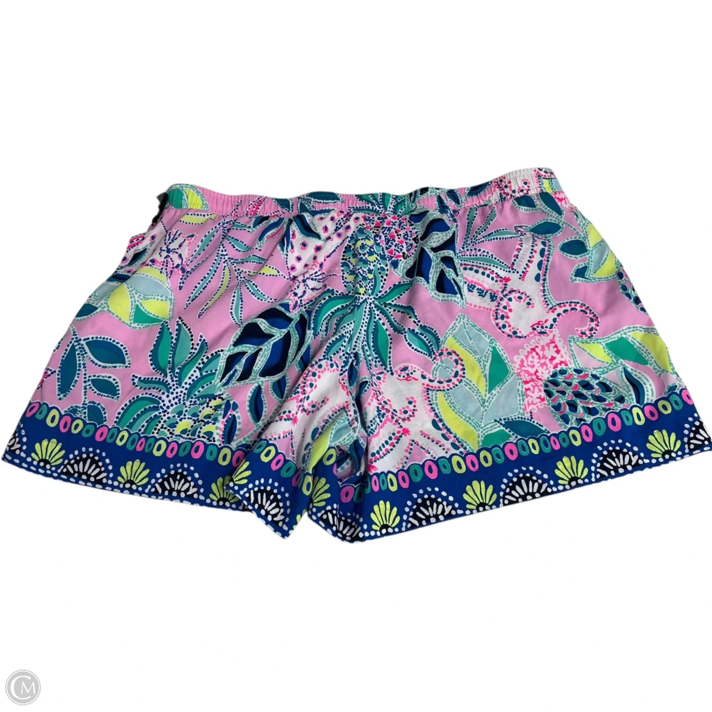 Shorts Designer By Lilly Pulitzer In Blue & Purple, Size: Xl