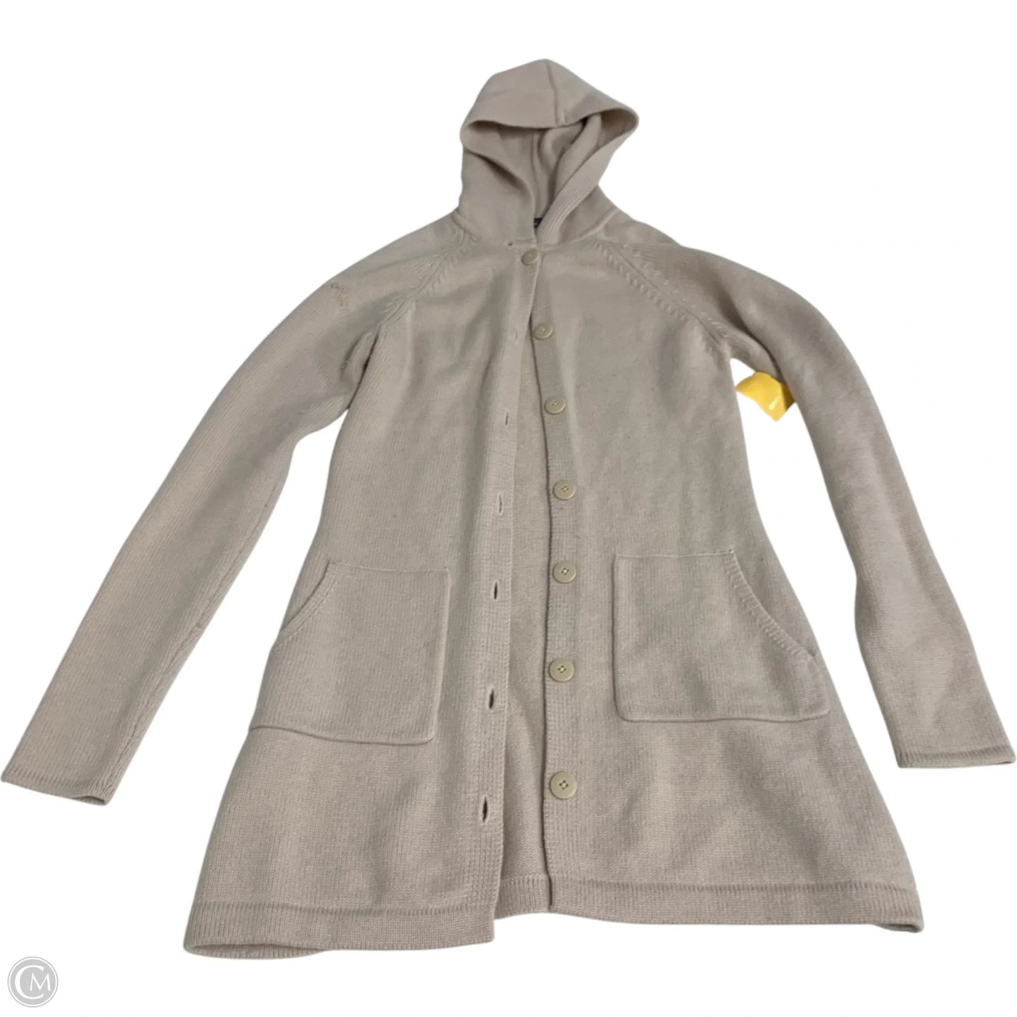 Sweater Cardigan By Patagonia In Cream, Size: S
