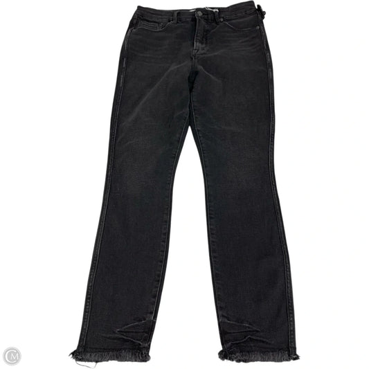 Jeans Designer By Good American In Black Denim, Size: 10