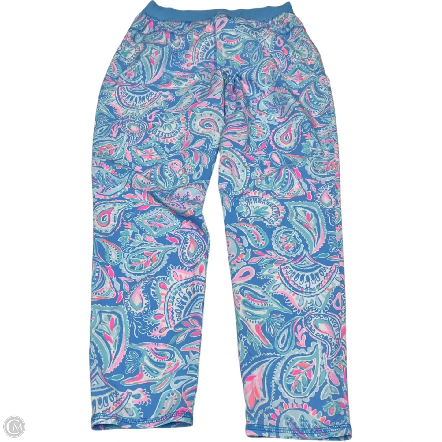 Pants Designer By Lilly Pulitzer In Blue & Pink, Size: S