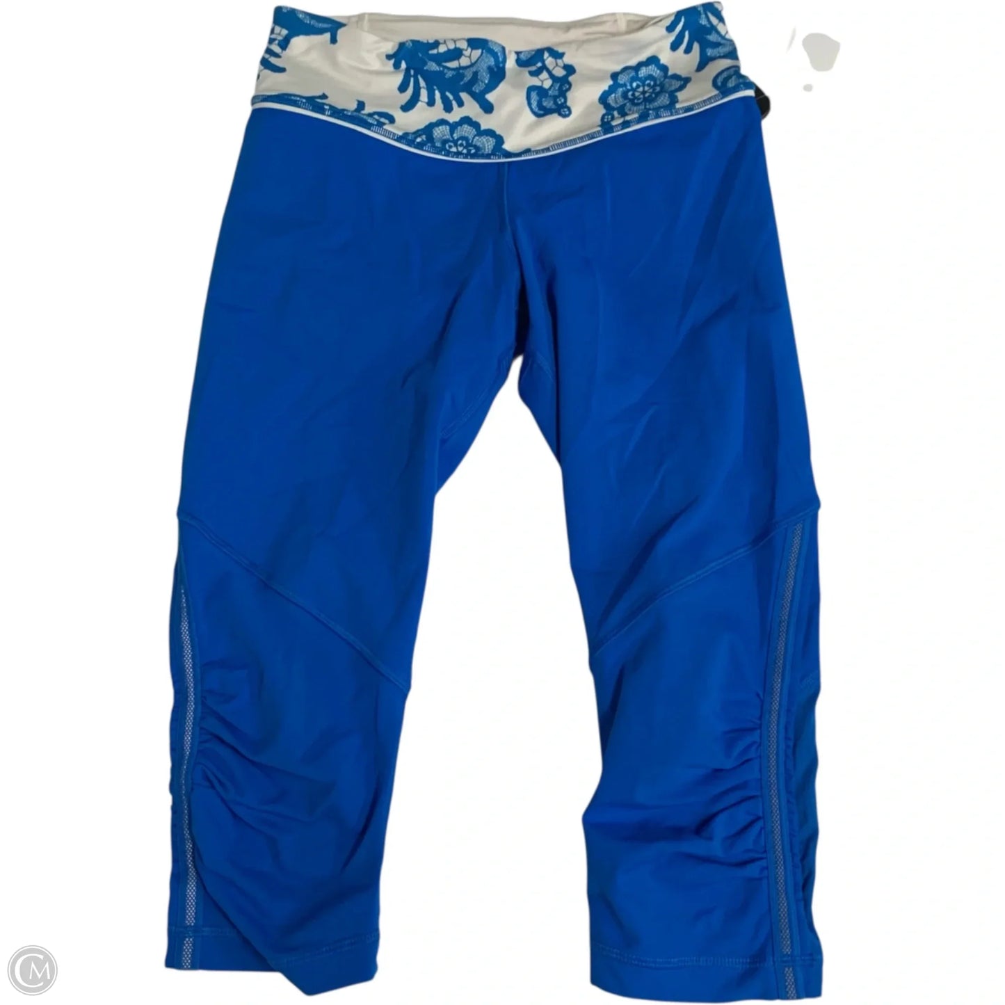 Athletic Leggings Capris By Lululemon In Blue, Size: S
