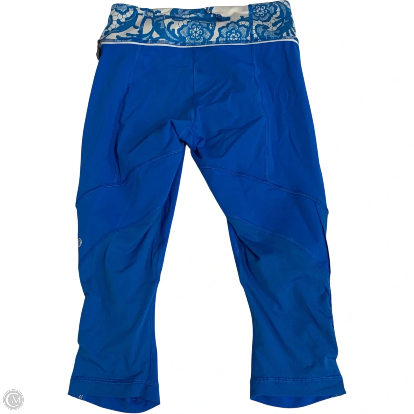 Athletic Leggings Capris By Lululemon In Blue, Size: S