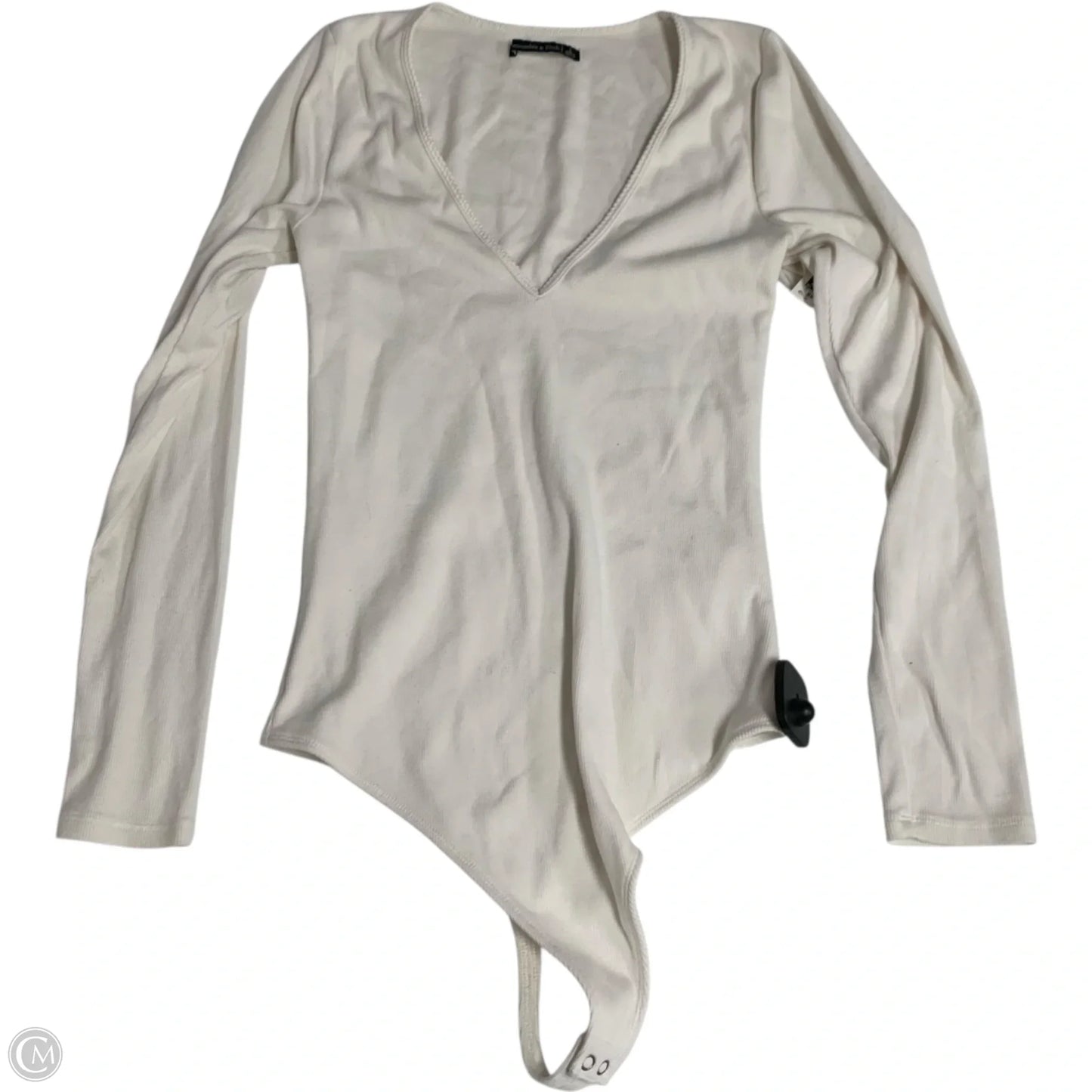 Bodysuit By Abercrombie And Fitch In White, Size: L