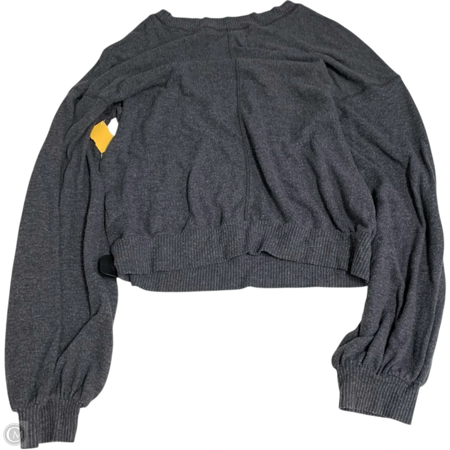 Top Long Sleeve By Free People In Grey, Size: M