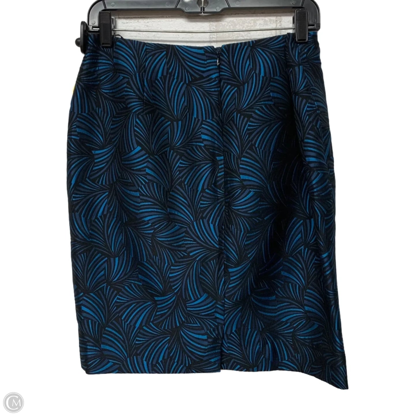 Skirt Mini & Short By Anne Klein In Black & Blue, Size: M