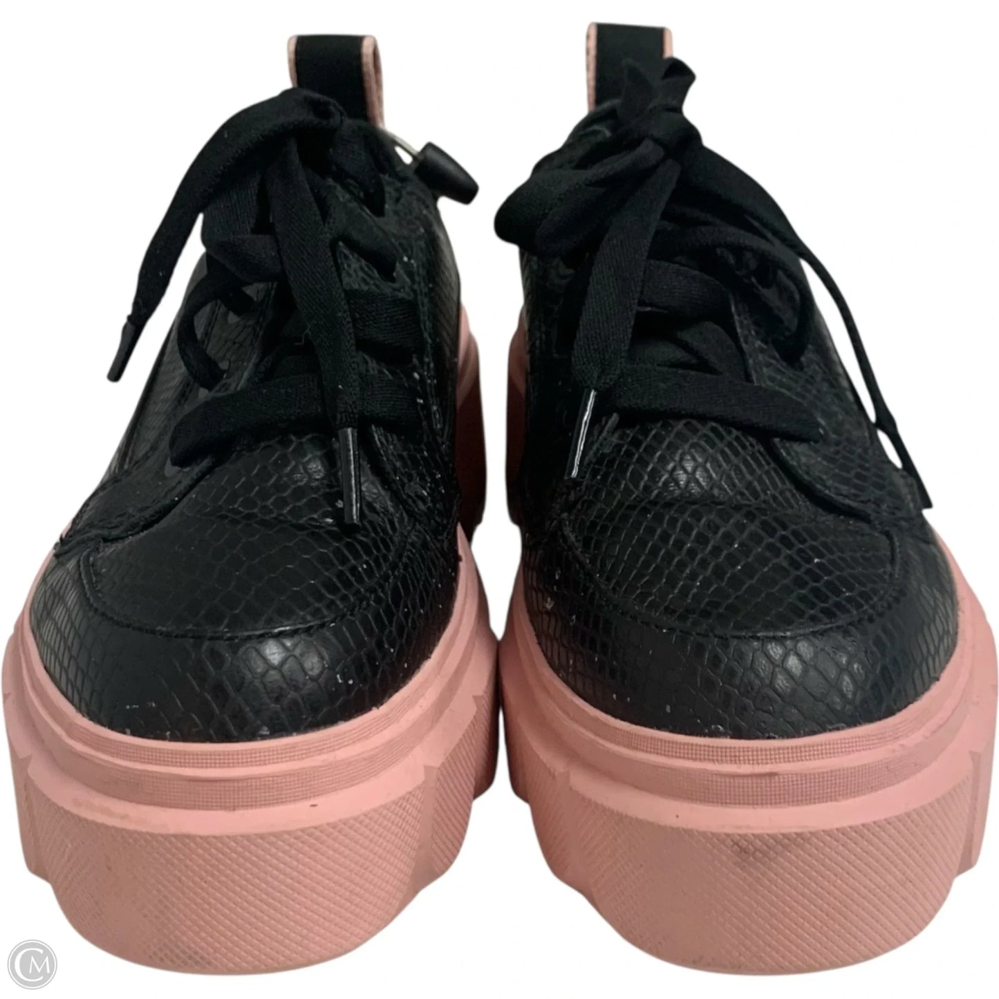 Shoes Sneakers By Sorel In Black & Pink, Size: 7