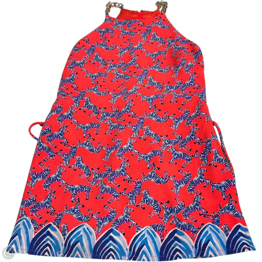 Dress Designer By Lilly Pulitzer In Blue & Red, Size: Xs