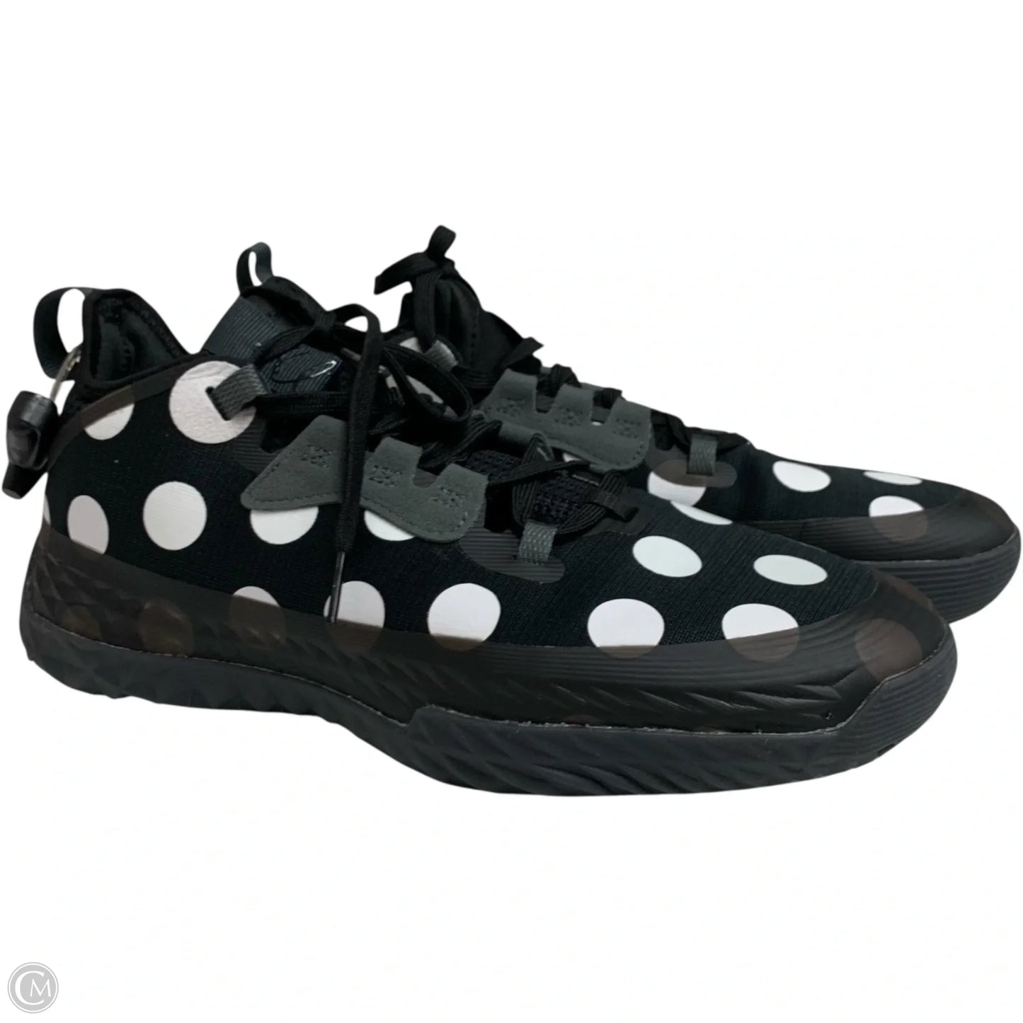 Shoes Athletic By Adidas In Polkadot Pattern, Size: 9.5