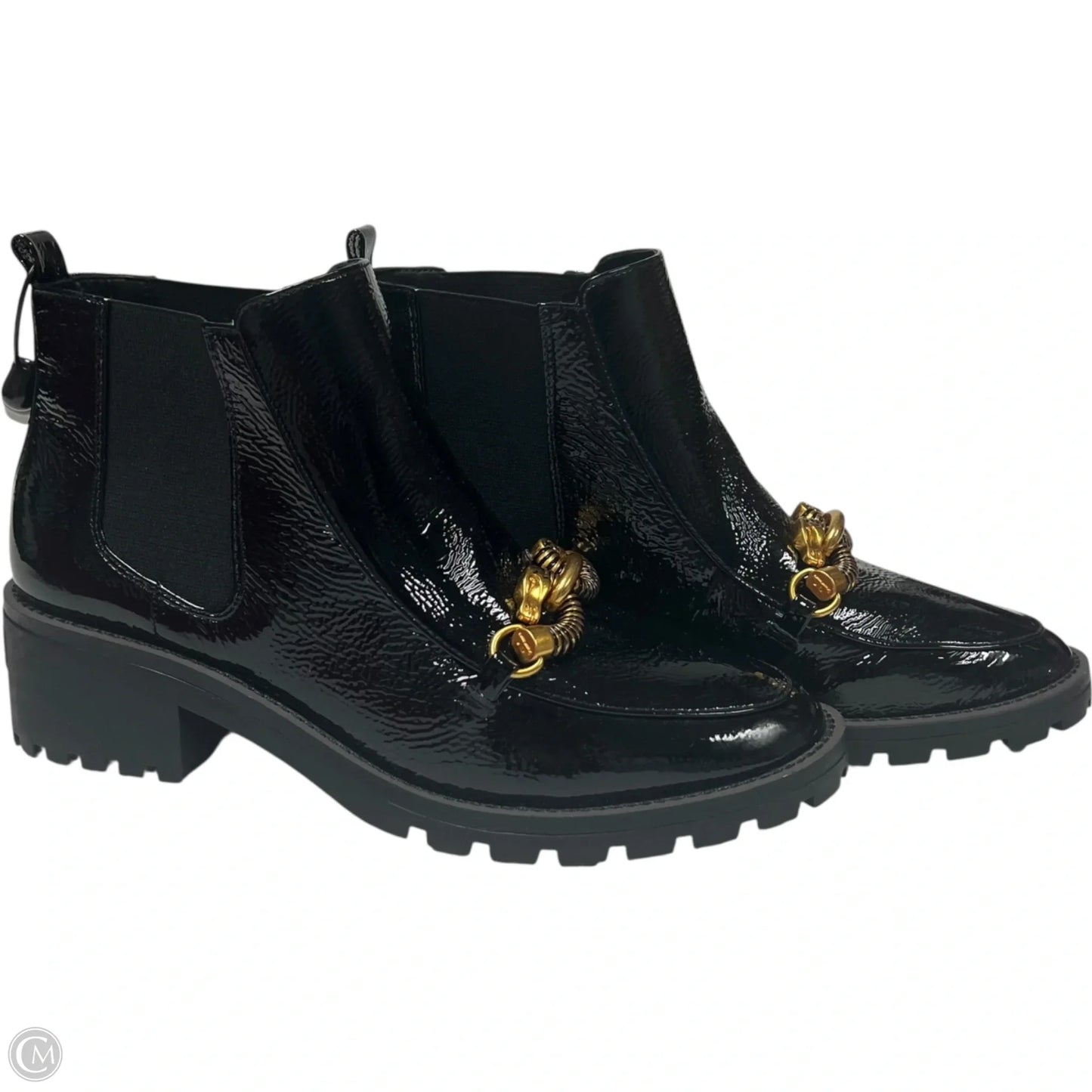Boots Designer By Tory Burch In Black, Size: 9.5