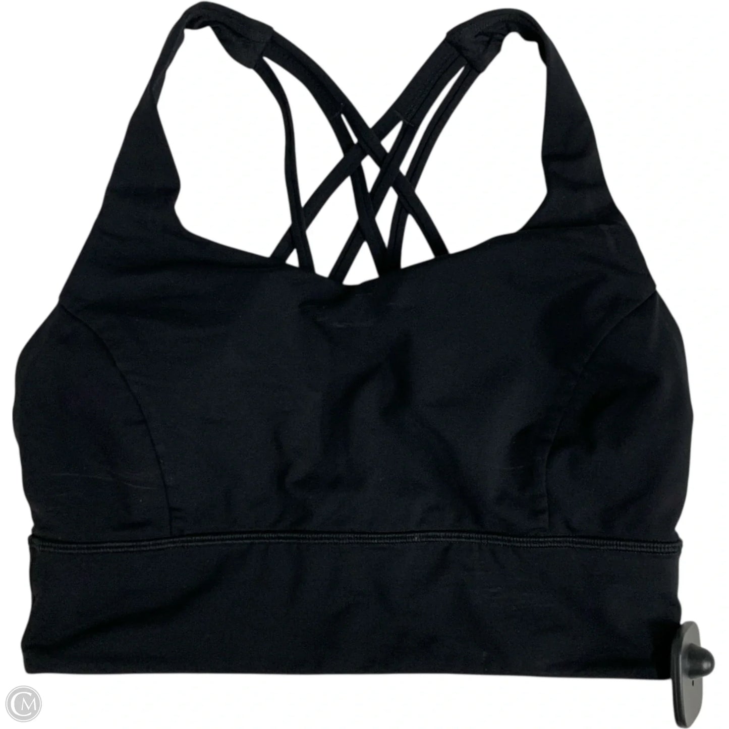 Athletic Bra By Lululemon In Black, Size: M