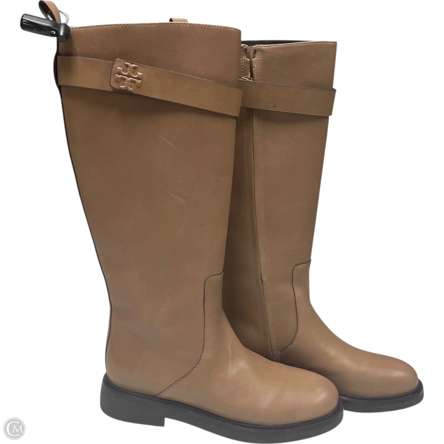 Boots Designer By Tory Burch In Tan, Size: 9
