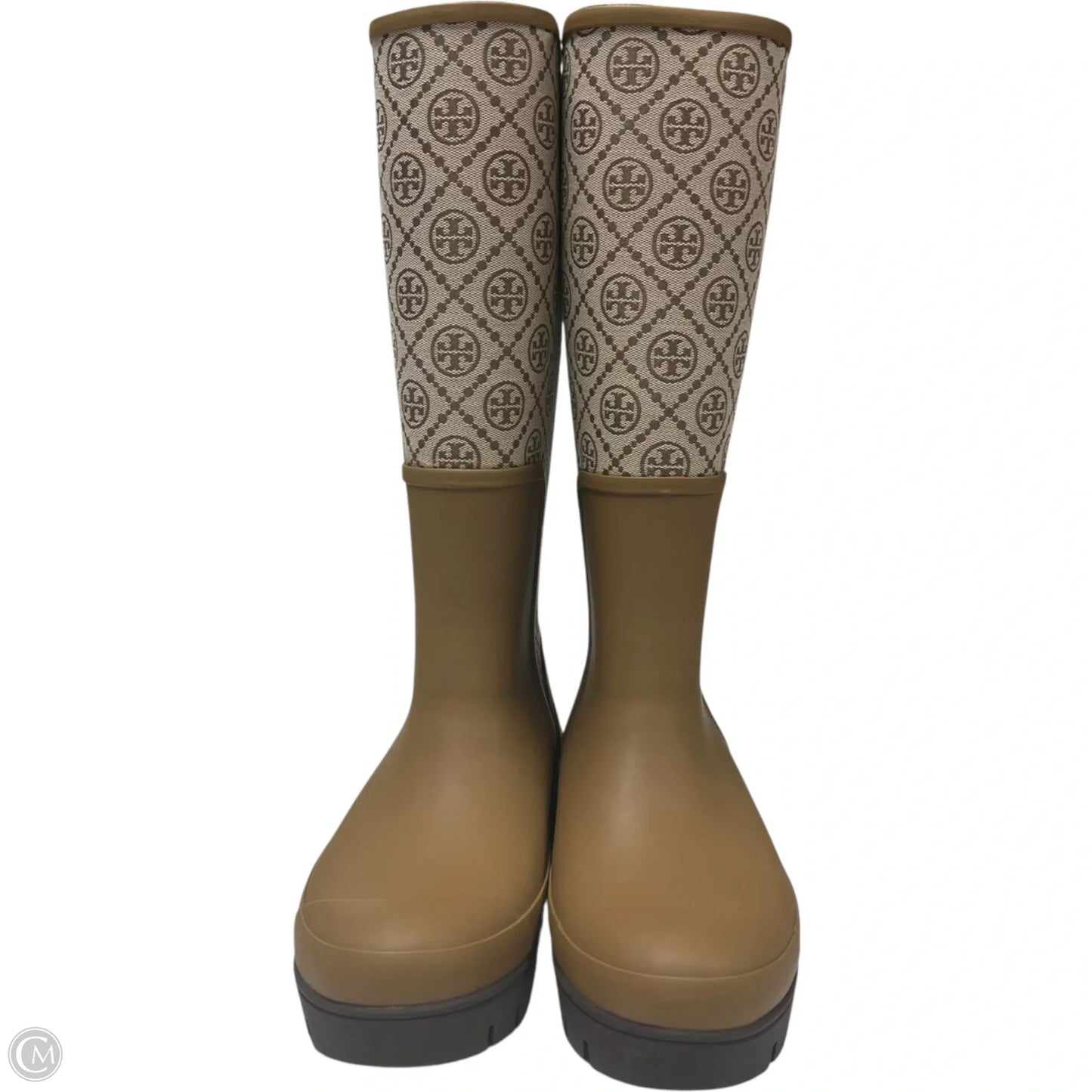Boots Designer By Tory Burch In Green, Size: 9