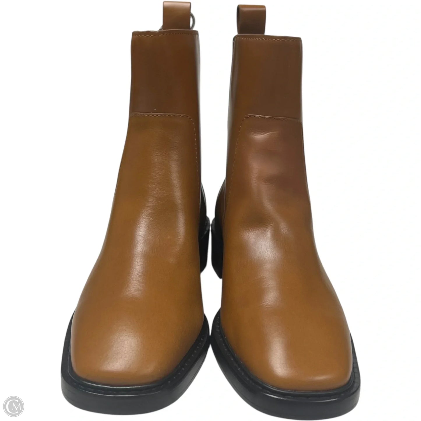 Boots Designer By Tory Burch In Black & Brown, Size: 9