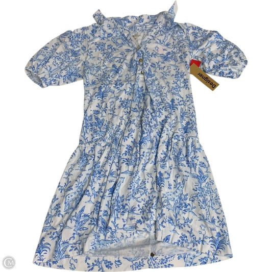 Dress Designer By Lilly Pulitzer In Blue & White, Size: S