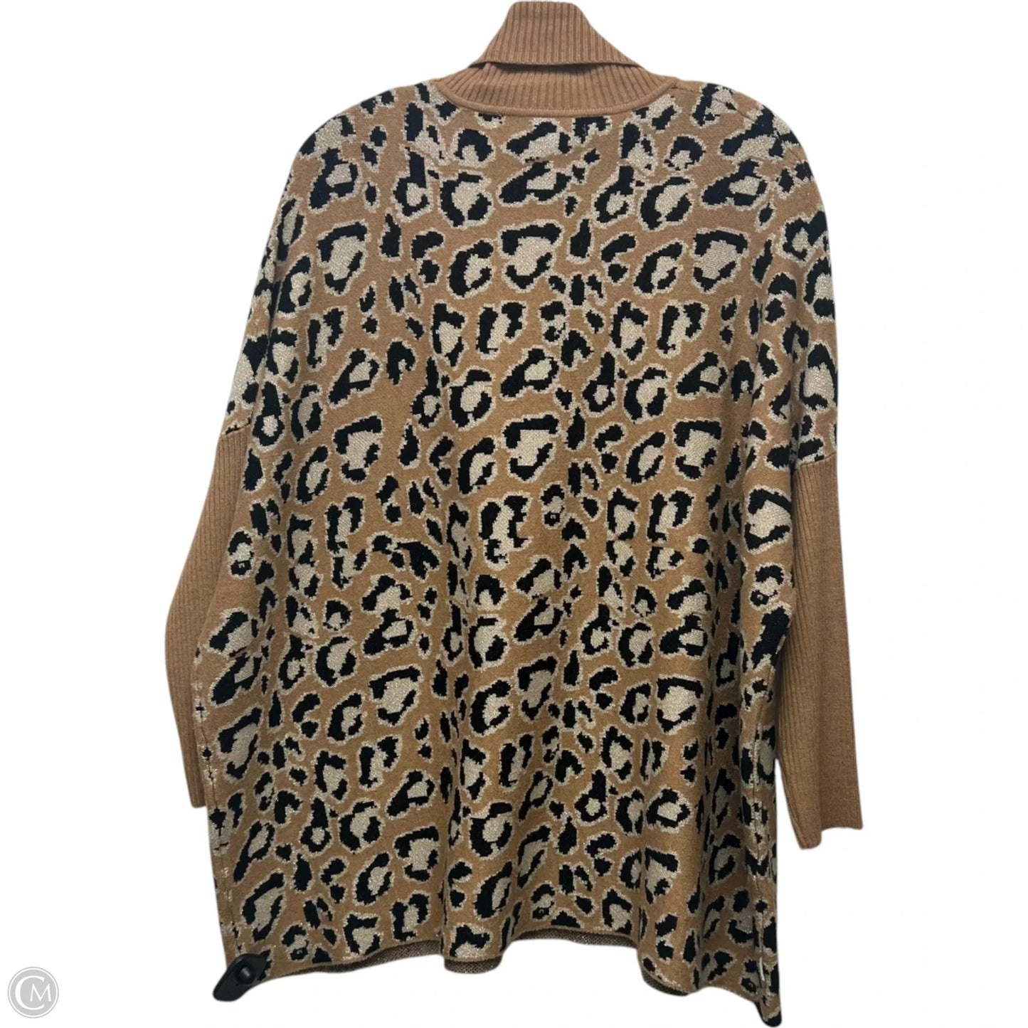 Sweater By Chicos In Animal Print, Size: S
