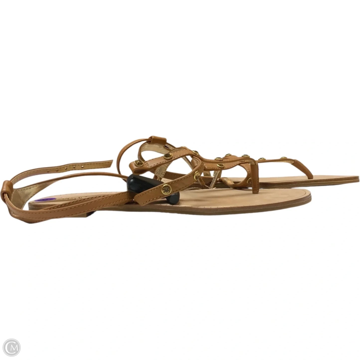 Sandals Designer By Lilly Pulitzer In Brown, Size: 8