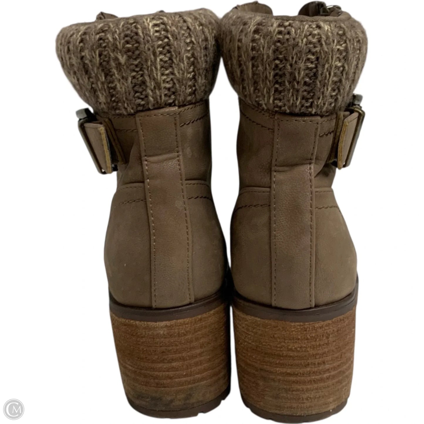 Boots Combat By Mia In Brown, Size: 7