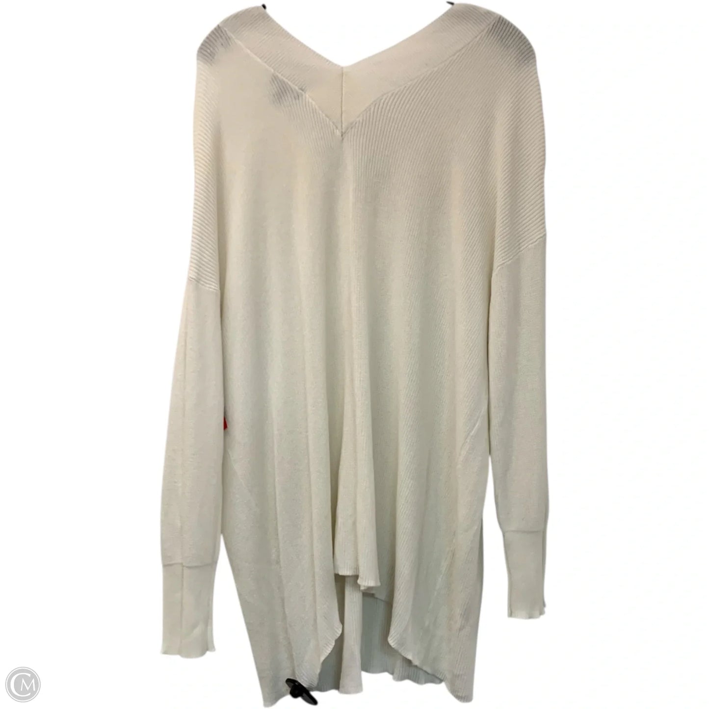 Top Long Sleeve By Limited In White, Size: 2x