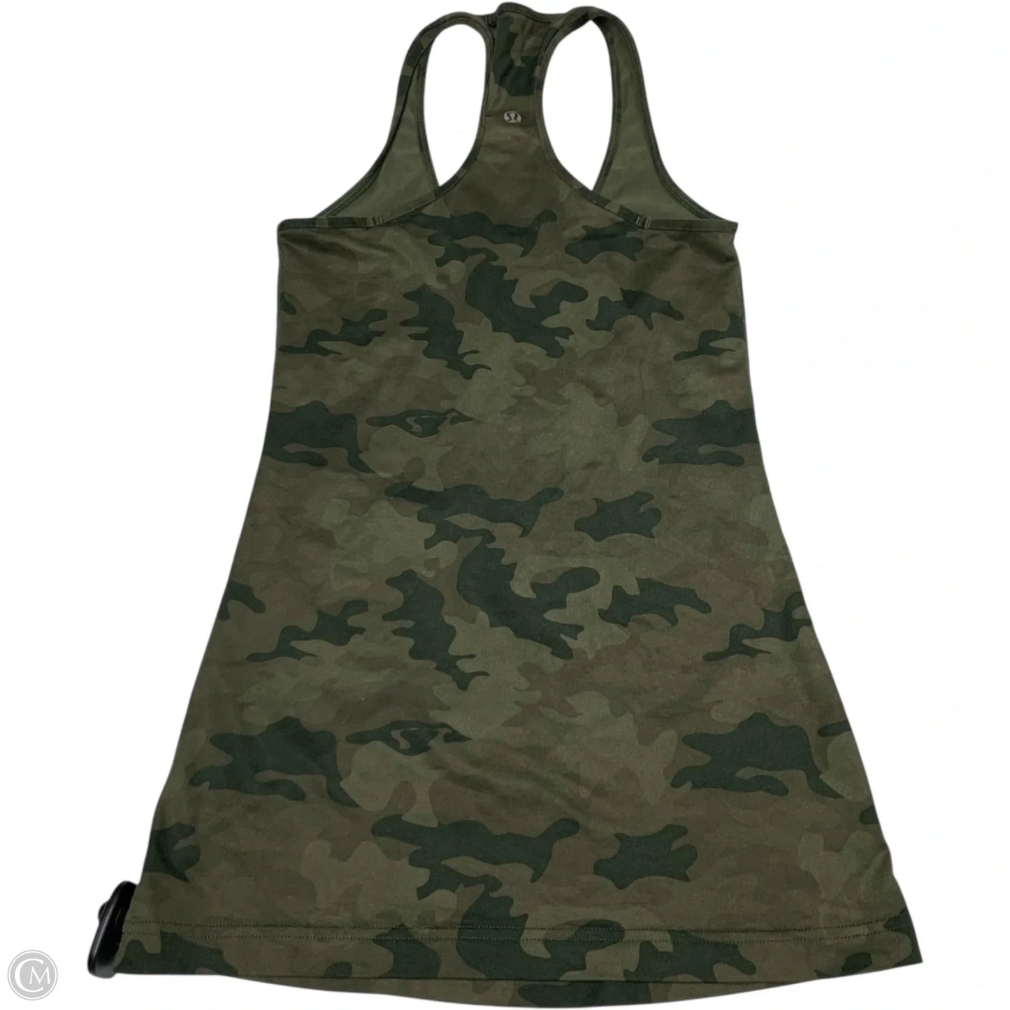 Athletic Tank Top By Lululemon In Camouflage Print, Size: S