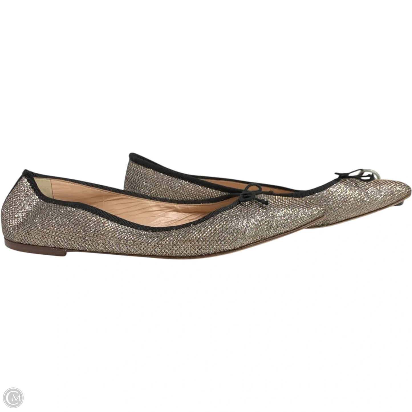 Shoes Flats By J. Crew In Gold & Silver, Size: 8.5