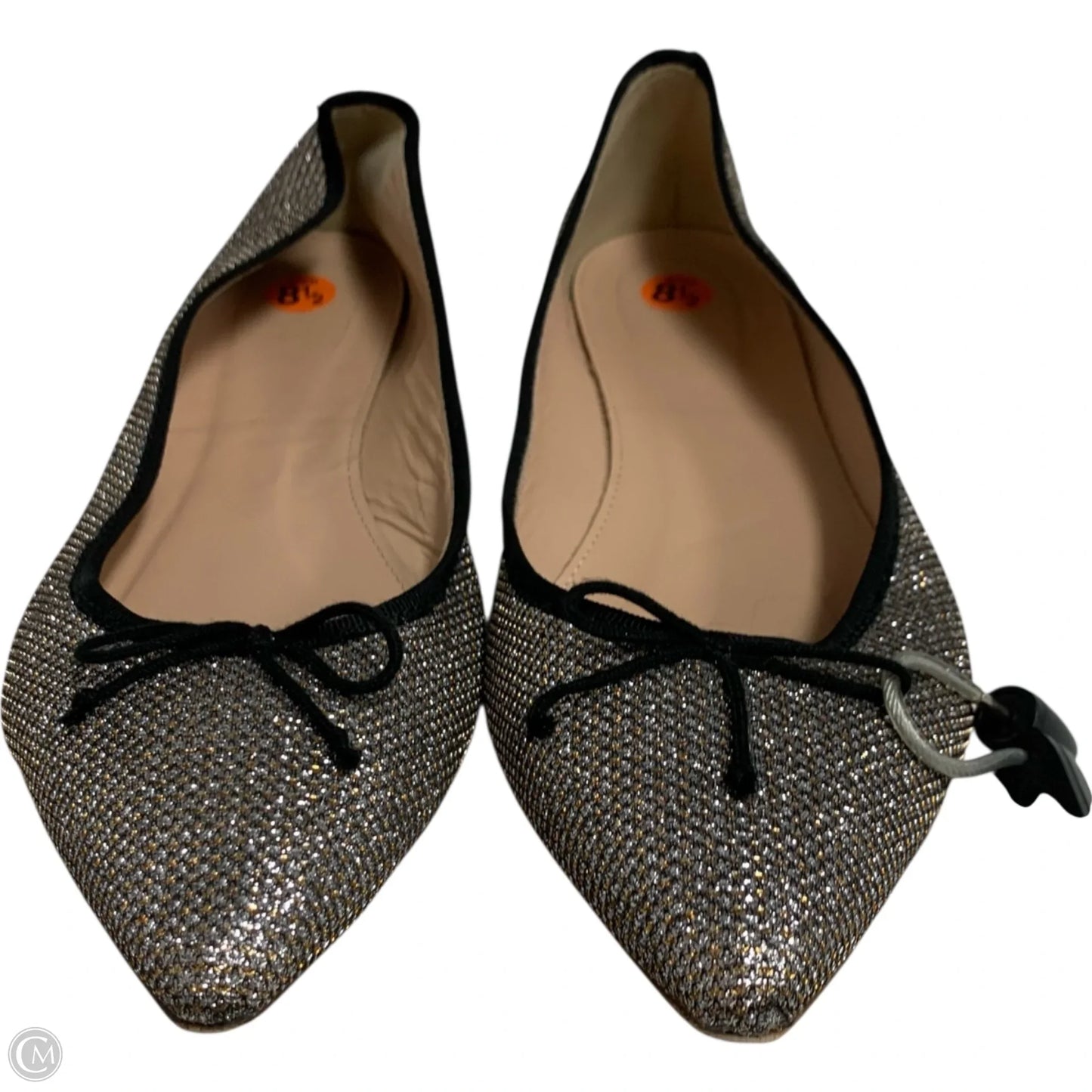 Shoes Flats By J. Crew In Gold & Silver, Size: 8.5