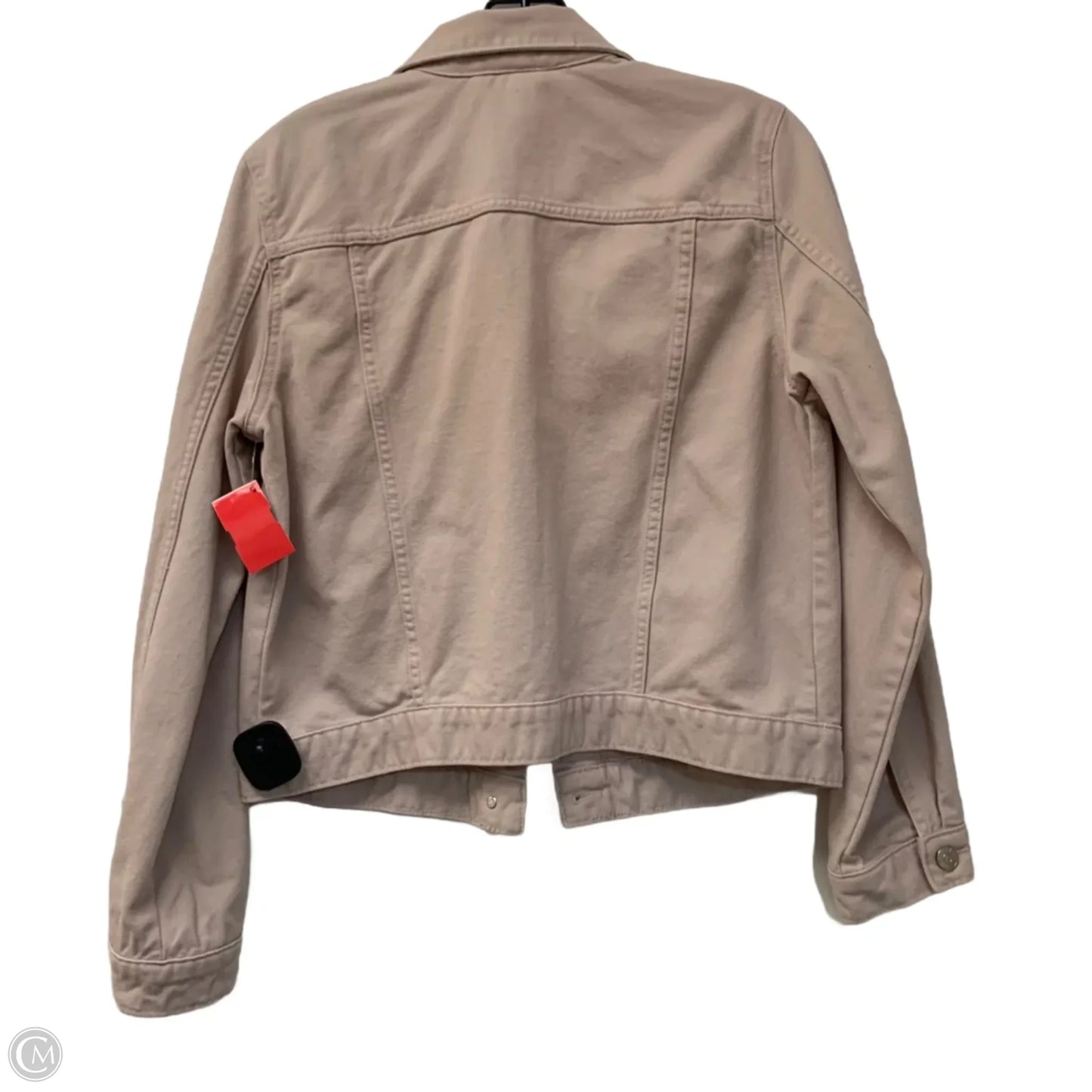 Jacket Denim By Divided In Pink Denim, Size: Xs